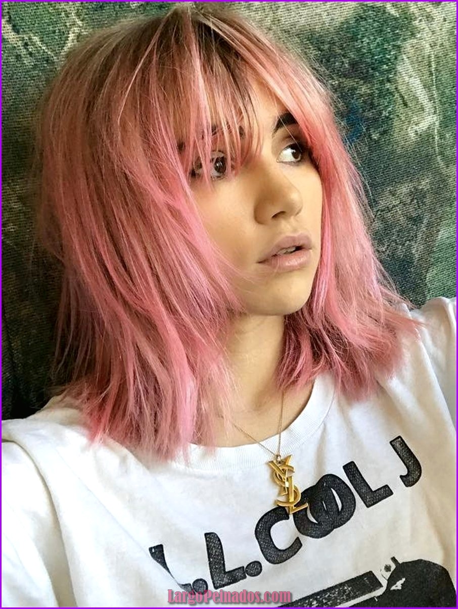 peinados de color rosa 6
