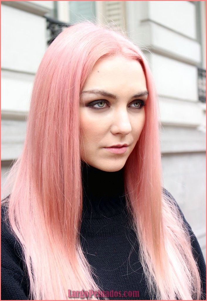 peinados de color rosa 23