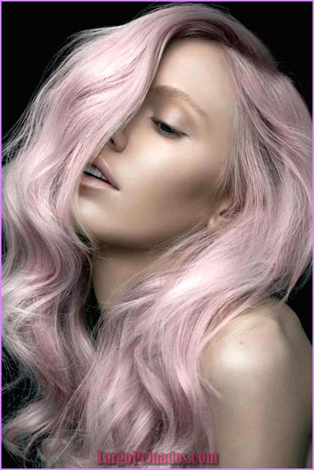 peinados de color rosa 19