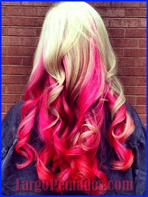 peinados de color rosa 27