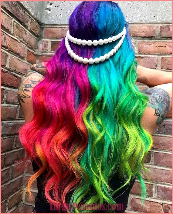 peinados colores fantasia 2