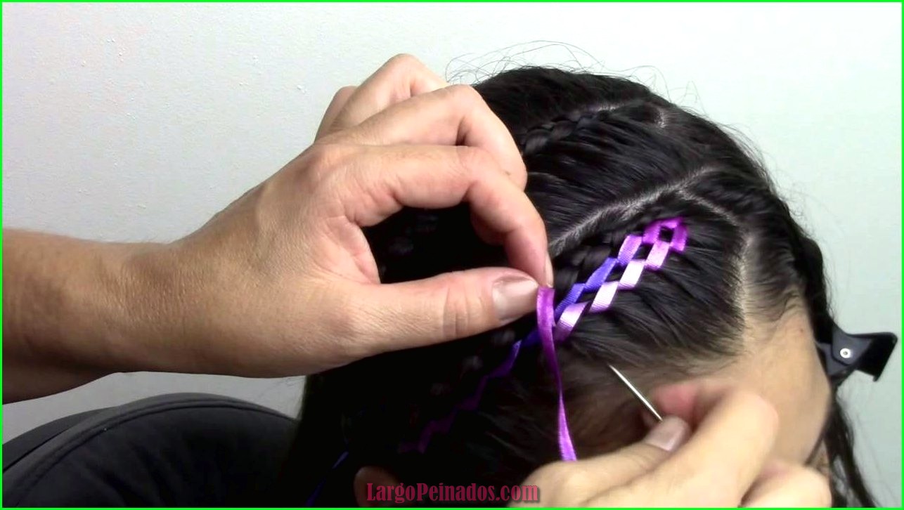 peinados con cintas de colores 6