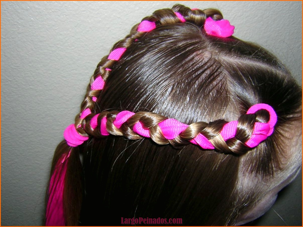 peinados con cintas de colores 24