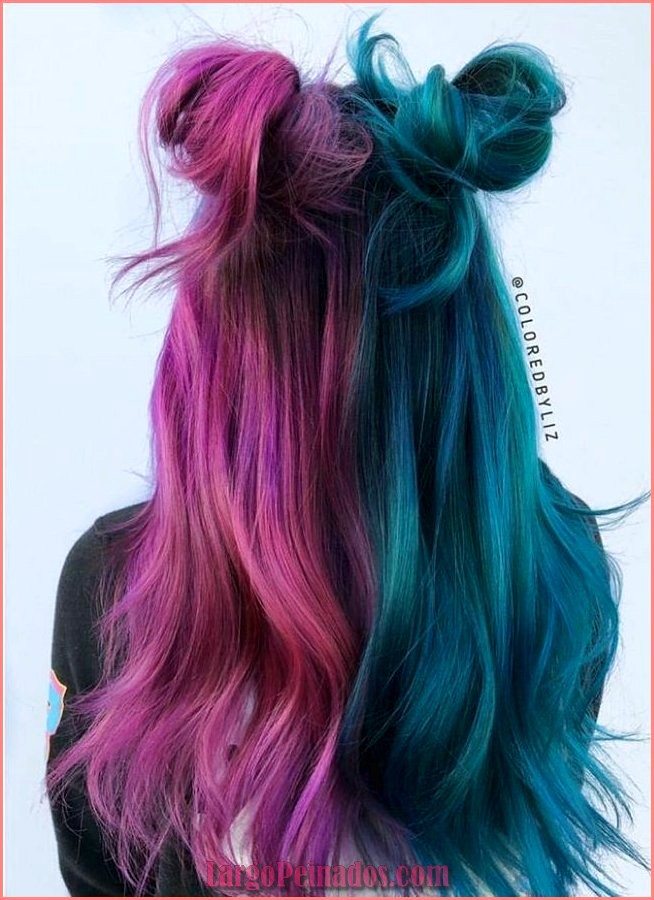 peinados con tintes de colores 22