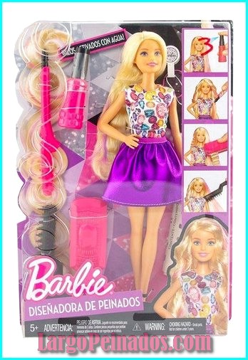 barbie peinados de colores 1