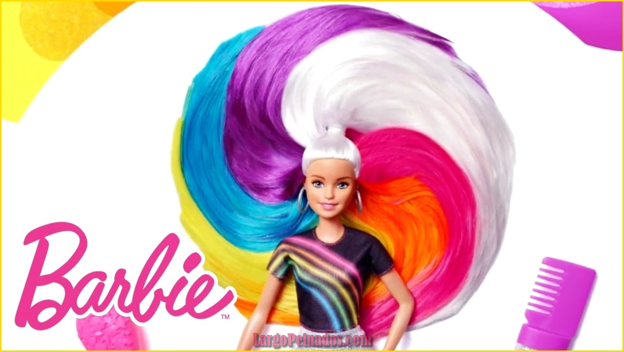 barbie peinados de colores 8