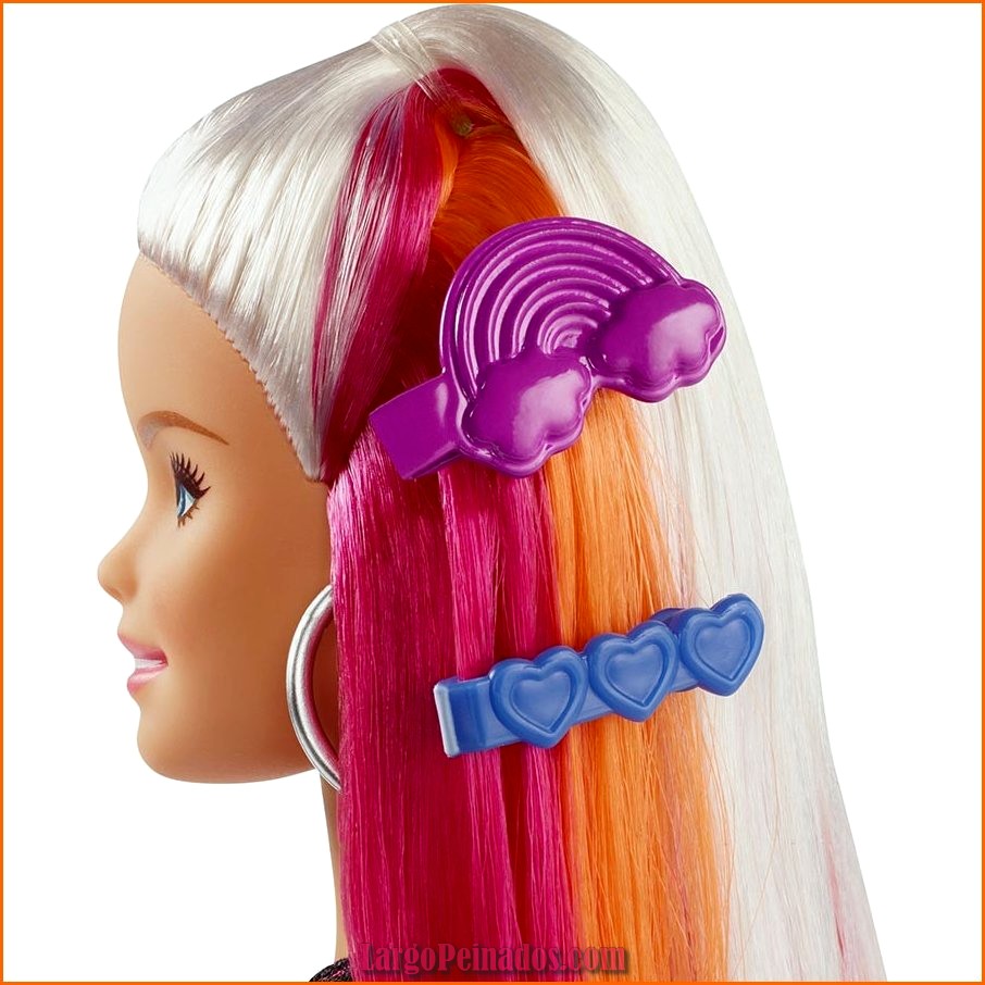 barbie peinados de colores 26