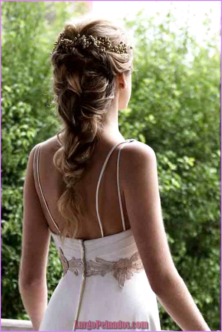 peinados de novia con cinta 12