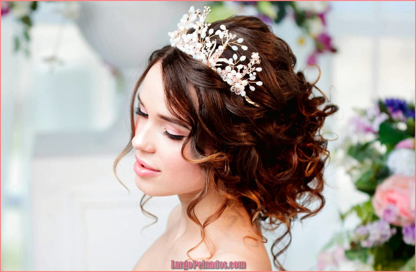 peinados de novia con tiara 23