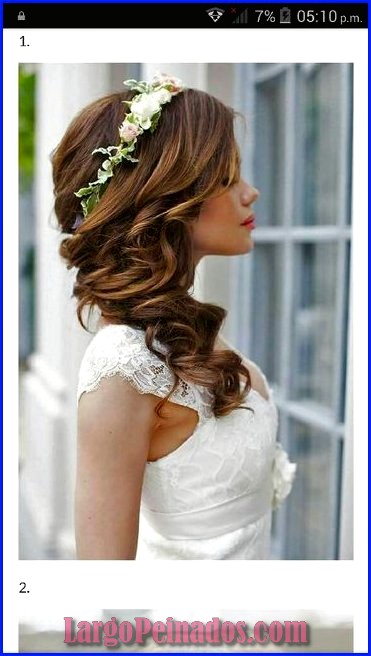 peinados novia para vestido palabra de honor 9