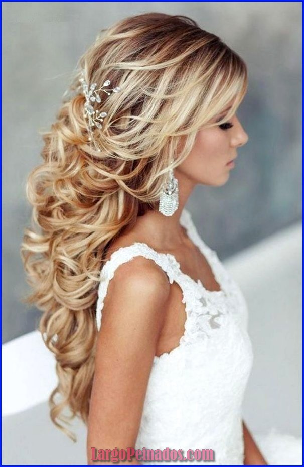 peinados de novia con extensiones de cabello 1
