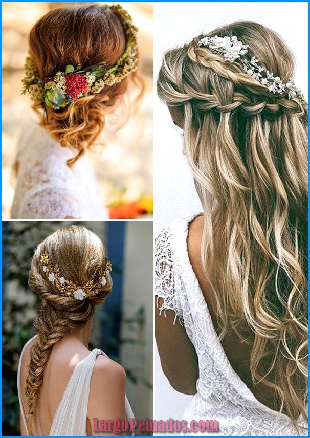peinados de novia con extensiones de cabello 9