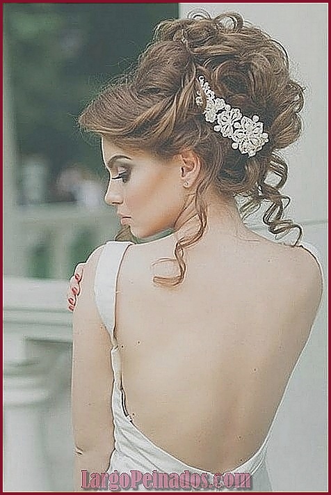Ideas creativas para peinados de novia con cabello largo