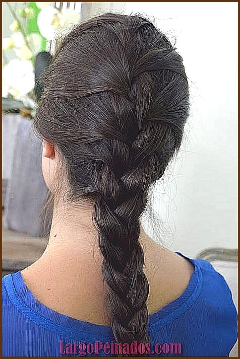 Ideas creativas para peinados de novia con cabello largo