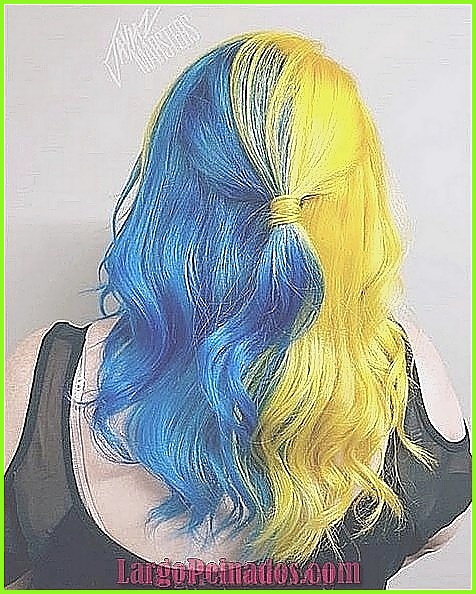Peinados coloridos con efecto de degradado o balayage