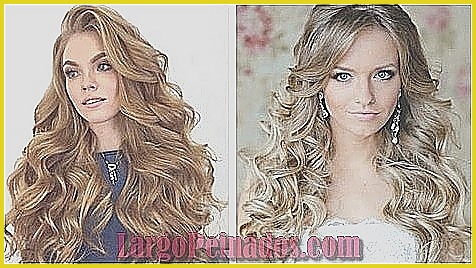 Peinados con ondas para lucir el cabello largo y sedoso