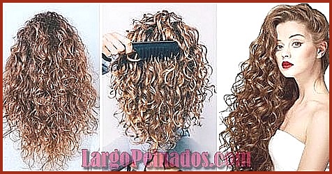 Peinados de moda para cabello rizado