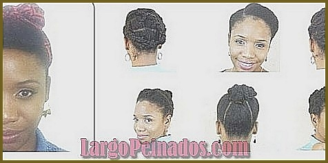 Peinados para cabello natural en mujeres negras
