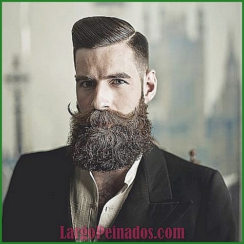 Peinados para hombres con barba